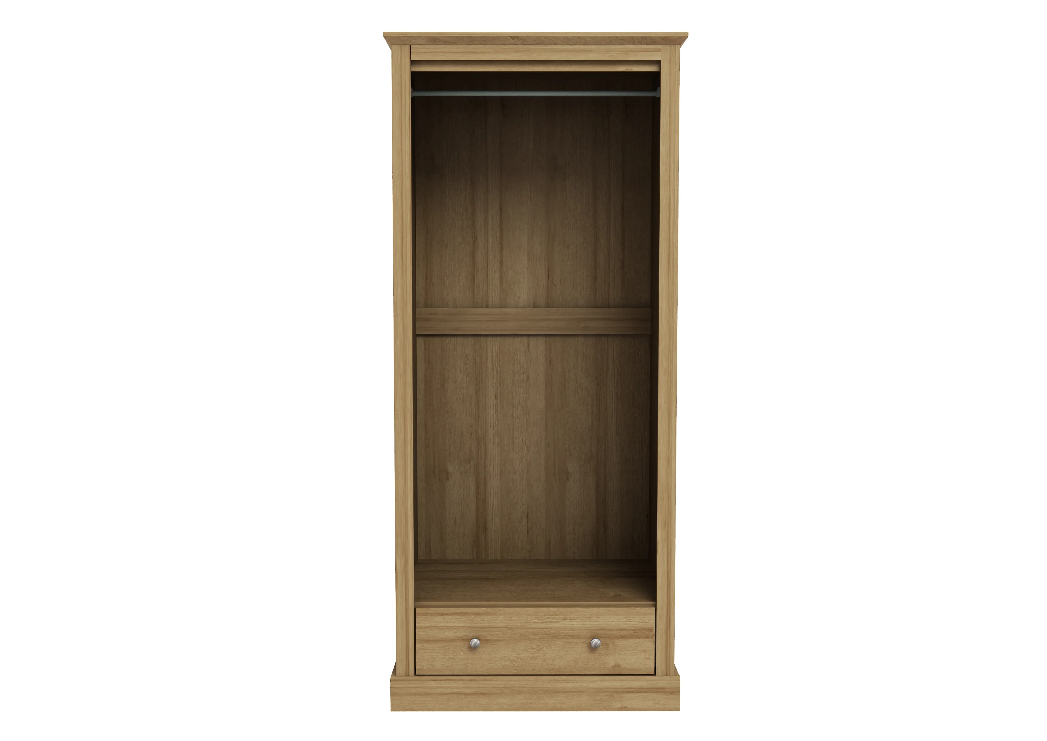 Genoa OAK 2 DOOR WARDROBE - Image 2