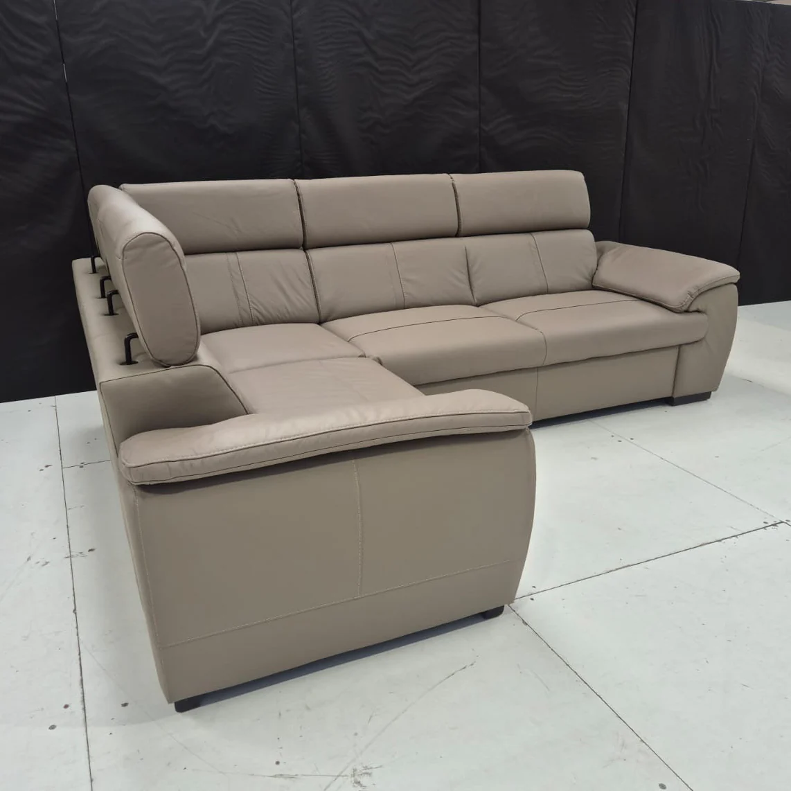 Eea Leather Corner Sofa - Image 6