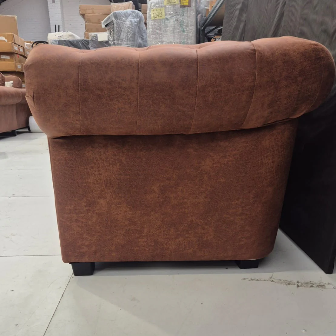Haverly 3 Seater Chesterfield Sofa Bed - Image 5